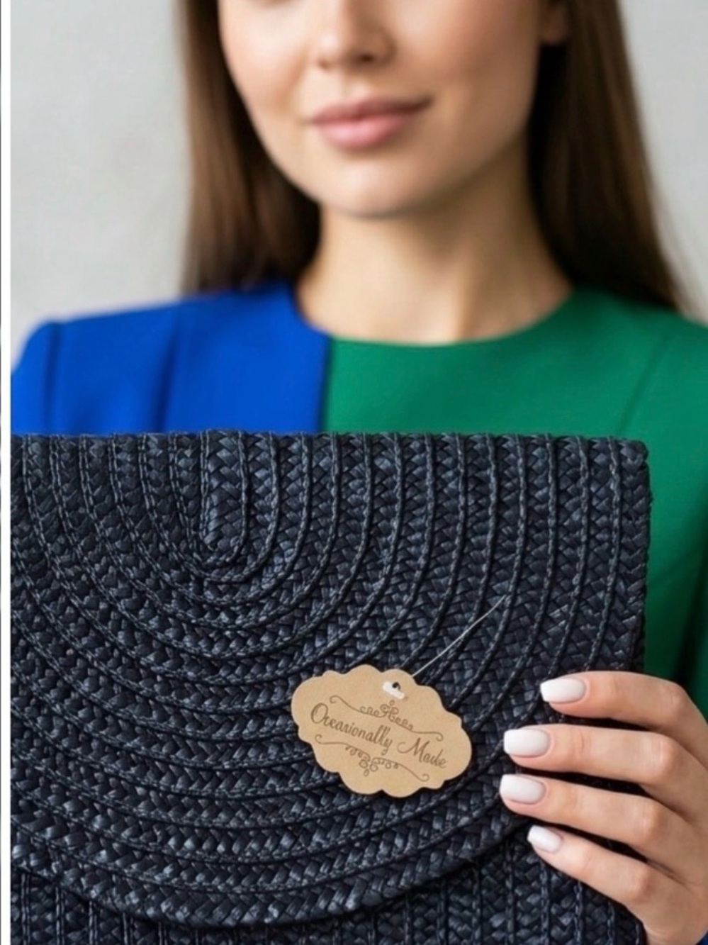 🆕 Occasionally Made Straw Clutch